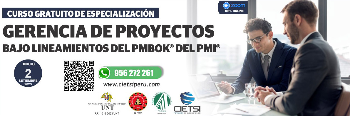 curso de especializaciOn gerencia de proyectos bajo lineamientos del pmbok del pmi 2023